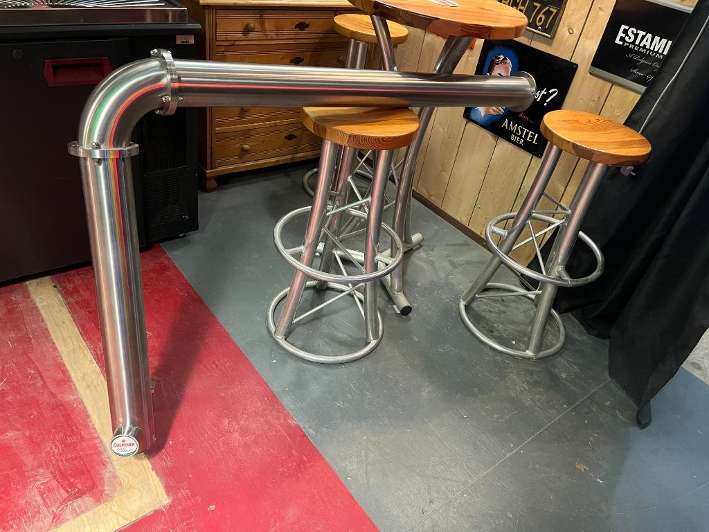 RVS Industriele Biertap 150 x 100 cm (doorsnede 100 mm), Witgoed en Apparatuur, Thuistaps, Ophalen, Zo goed als nieuw, Overige merken