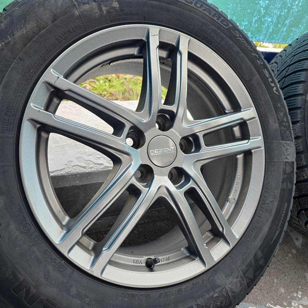 Ford kuga winterset 225-65-17 TPMS, Ophalen, Ford, Dewielbasis@outlook.com, 17 inch