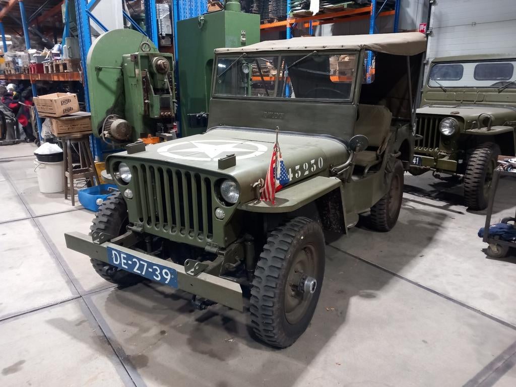Willy jeeps, Auto's, Overige Auto's, Stof, Trekhaak, 4 cilinders, Cabriolet