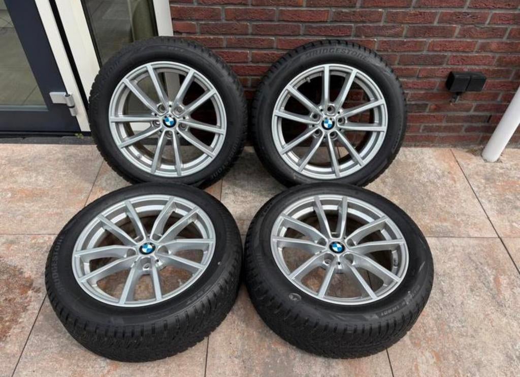 Orginele Bmw 17” winterset, Ophalen, Banden en Velgen, 17 inch, Winterbanden