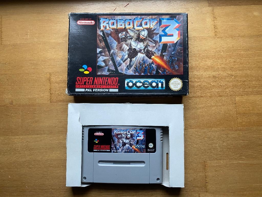 robocop snes, Spelcomputers en Games, Games | Nintendo Super NES, Avontuur en Actie, 1 speler, Ophalen of Verzenden, Zo goed als nieuw