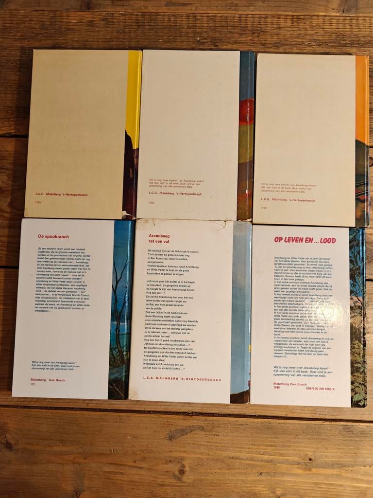 6 Arendsoog boeken., Boeken, Ophalen of Verzenden