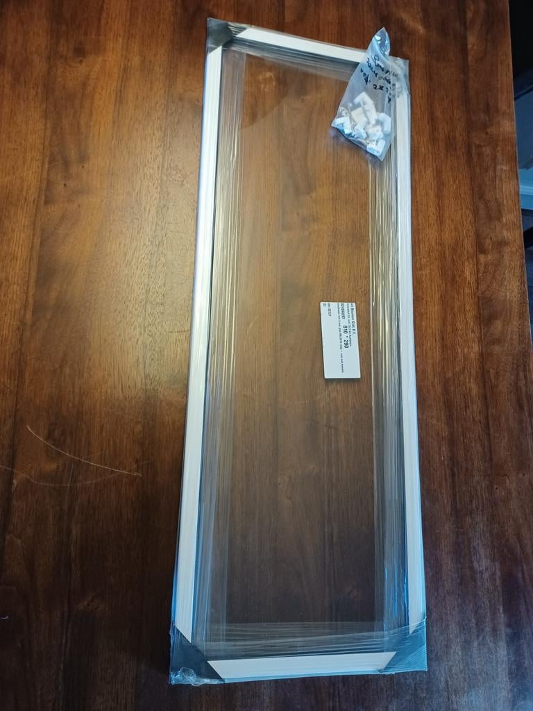 Voorzetraam aluminium 81x29, Doe-het-zelf en Verbouw, Glas en Ramen, Ophalen, Minder dan 80 cm, Minder dan 80 cm, Nieuw