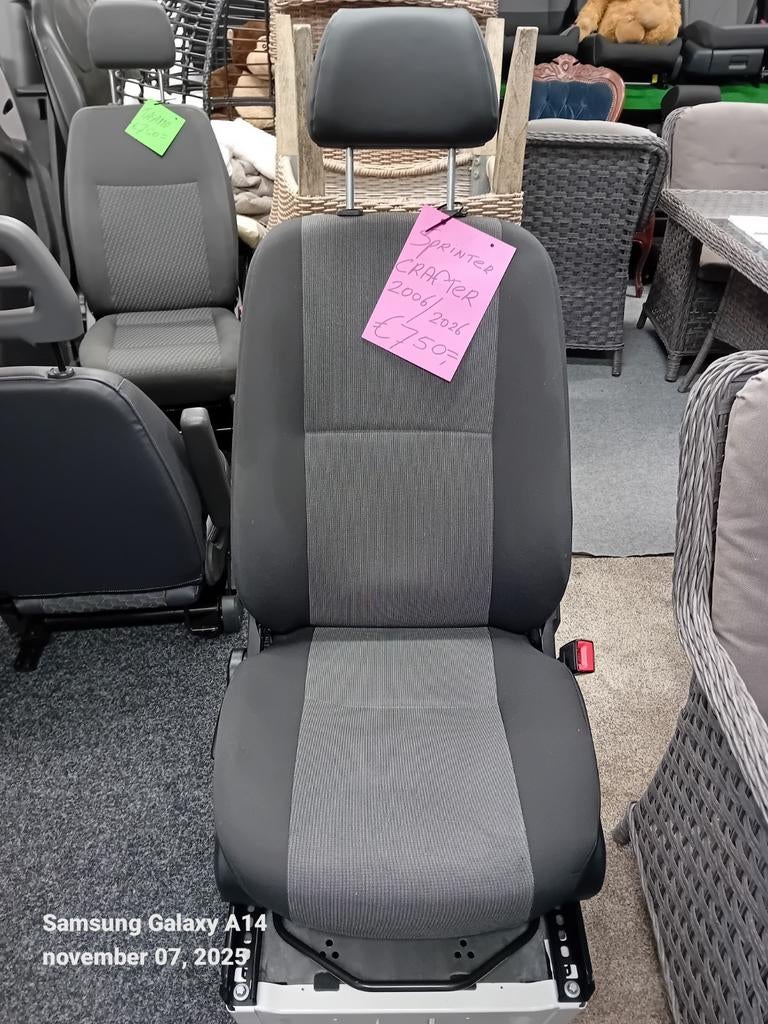 Mercedes sprinter vw crafter bijrijdersstoel  750 euro, Auto-onderdelen, Interieur en Bekleding, Ophalen