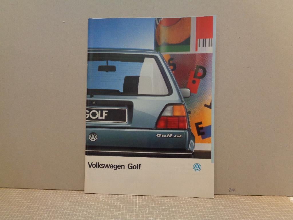 vw golf folder, Ophalen of Verzenden, Zo goed als nieuw, Volkswagen
