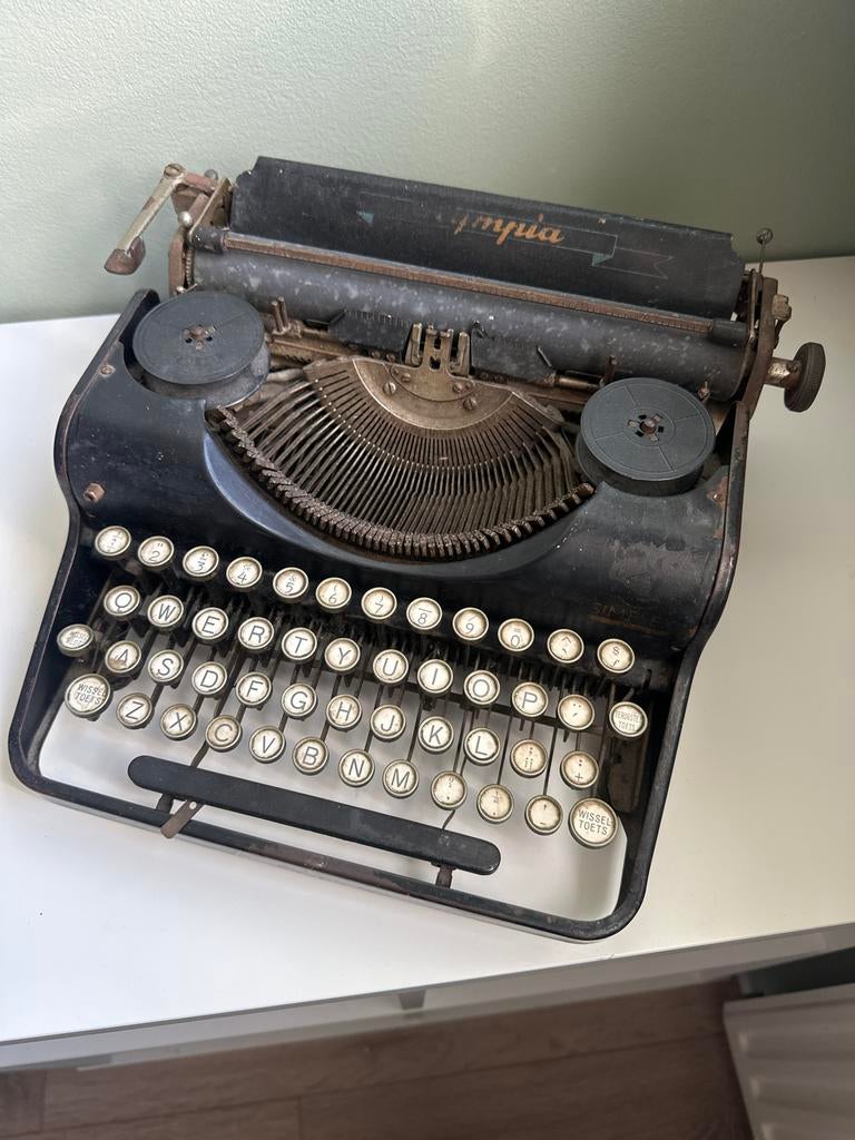 Vintage Olympia Typemachine - 1935, Ophalen of Verzenden