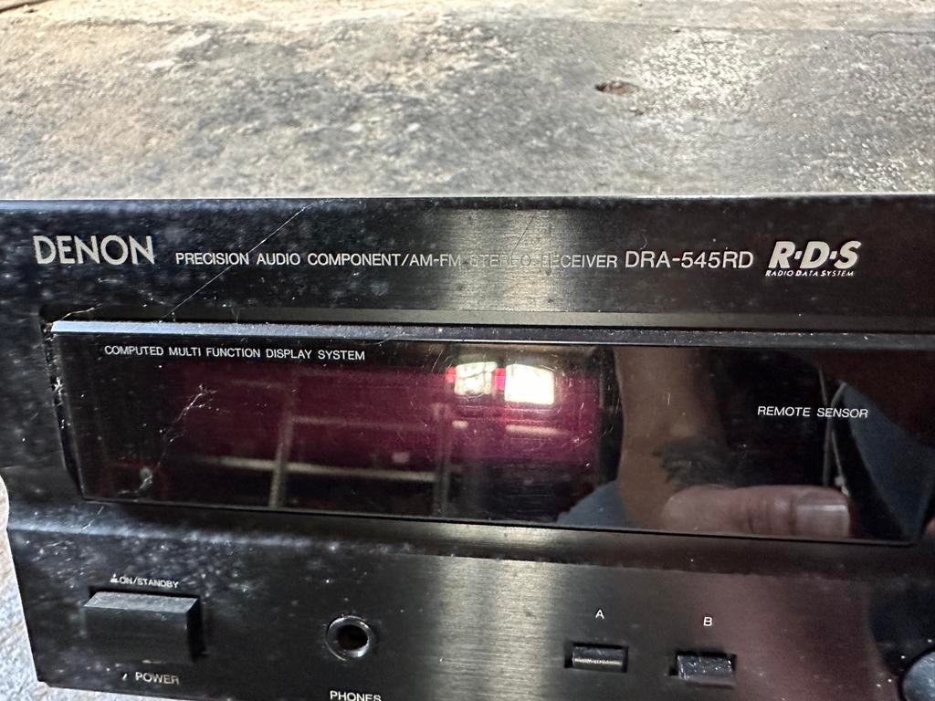 Denon DRA-545RD Versterker - Gebruikt, Gebruikt, Denon, Ophalen of Verzenden, 60 tot 120 watt