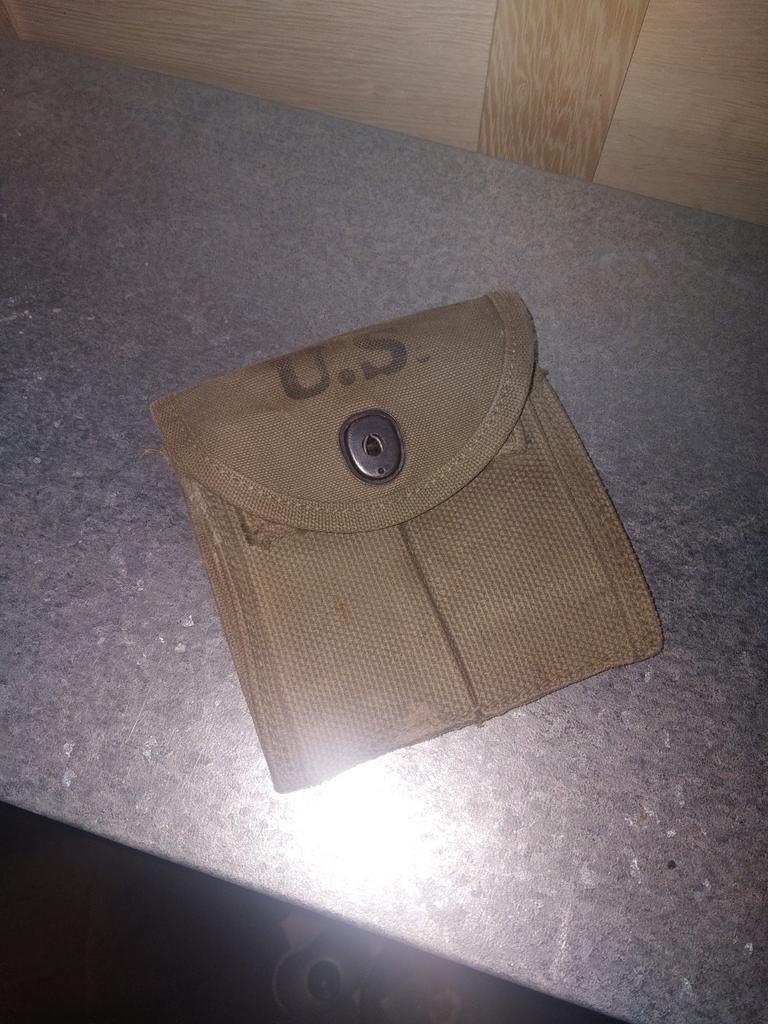 Originele ww2 us m1 carbine pouch, Verzamelen, Militaria | Tweede Wereldoorlog, Ophalen of Verzenden