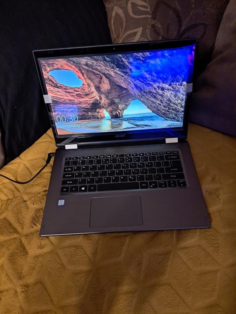 Acer Spin 3 i5-8265U, 8GB RAM, 256GB SSD, Touchscreen, Computers en Software, Chromebooks, Zo goed als nieuw, Qwerty, Ophalen of Verzenden