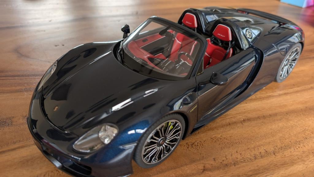 Gt spirit Porsche 918 Spider 1:12 (GT757), Hobby en Vrije tijd, Modelauto's | 1:5 tot 1:12, Ophalen of Verzenden, Auto