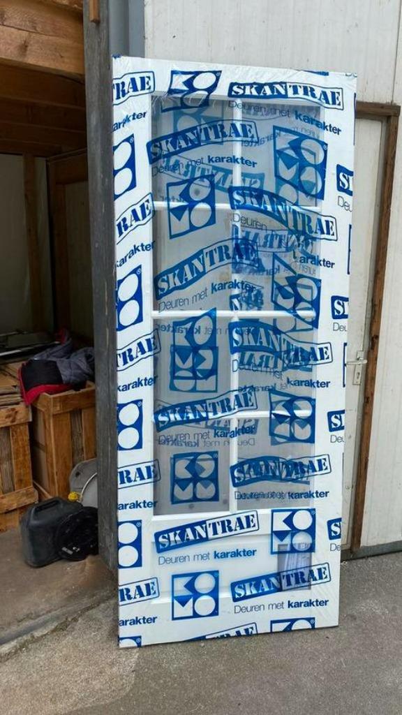 verschillende Opdek paneeldeur 93x231.5 cm zonder glas, Ophalen, 80 tot 100 cm, 215 cm of meer, Binnendeur