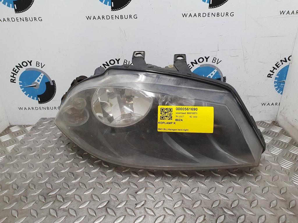 SEAT IBIZA 1.4-16V Trendstyle SPORT KOPLAMP R 2007, Gebruikt, -, -, Ophalen of Verzenden