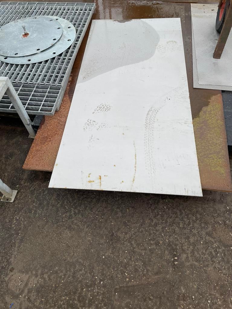 Plaat RVS 330 - 5.5 mm dik, Ophalen