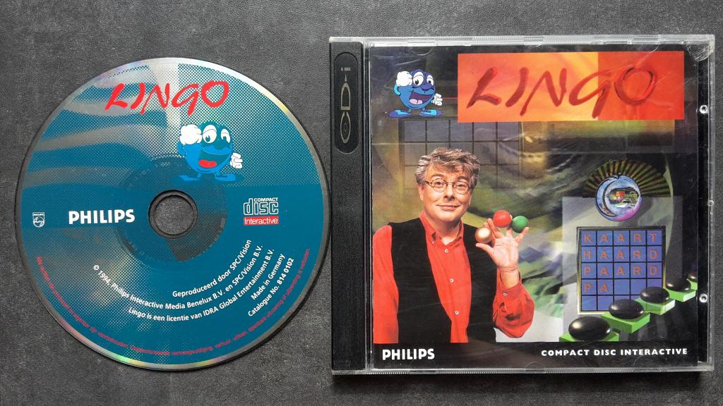 CDI - Lingo - Philips CD-I Interactief, Spelcomputers en Games, 1 speler, Ophalen of Verzenden, Zo goed als nieuw, Vanaf 3 jaar
