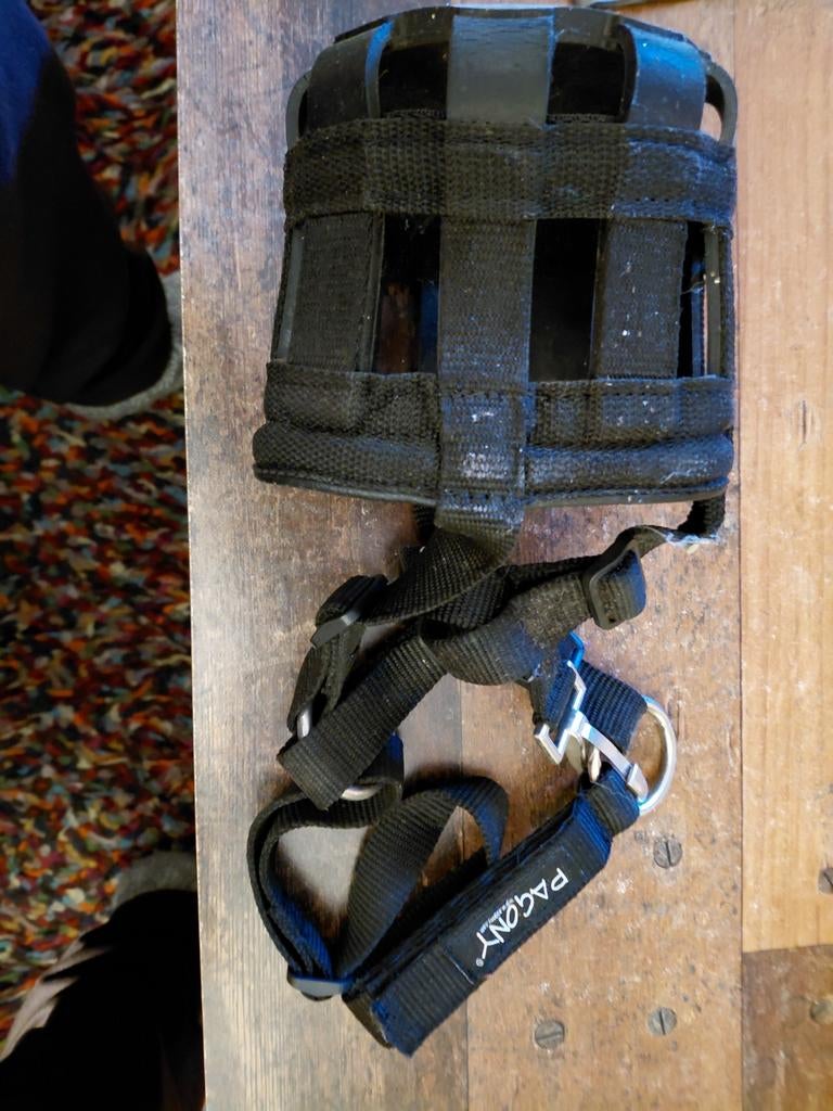 Graasmasker Pagony voor pony, Dieren en Toebehoren, Paarden en Pony's | Overige Paardenspullen, Ophalen of Verzenden, Zo goed als nieuw