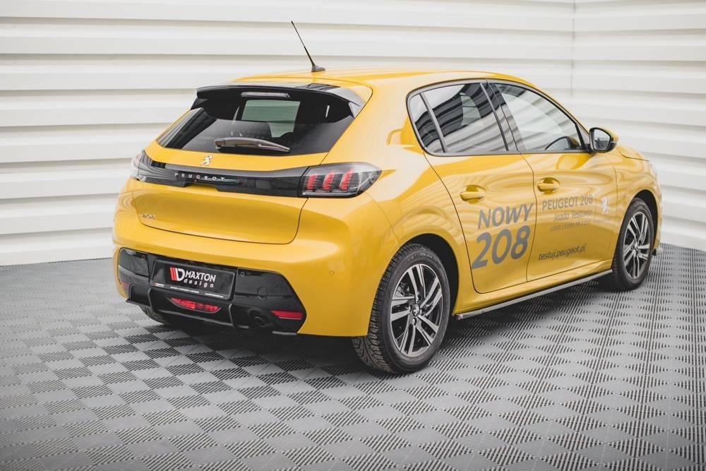 Voorlip achterlip sideskirt diffuser Spoiler Peugeot 208 19+, Ophalen of Verzenden