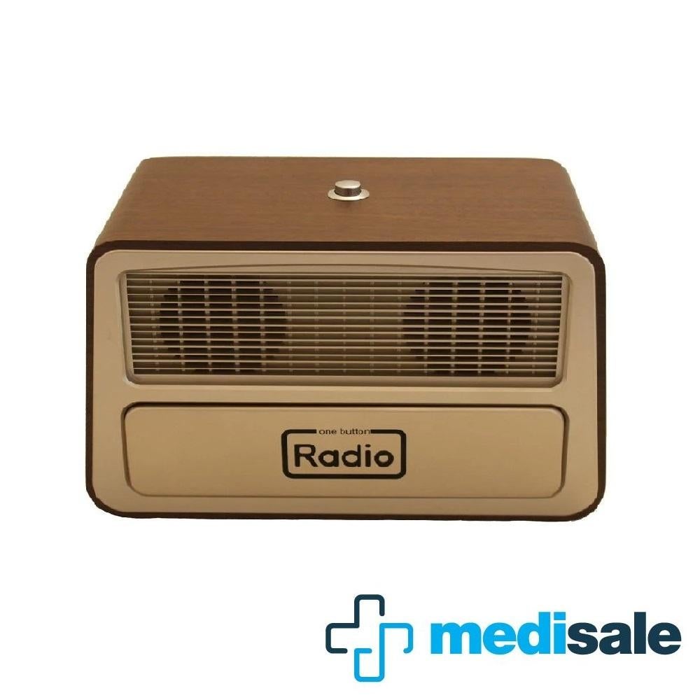 Retro radio met ÉÉN bedieningsknop, Dementie, Audio, Tv en Foto, Radio's, Ophalen of Verzenden, Nieuw, Radio