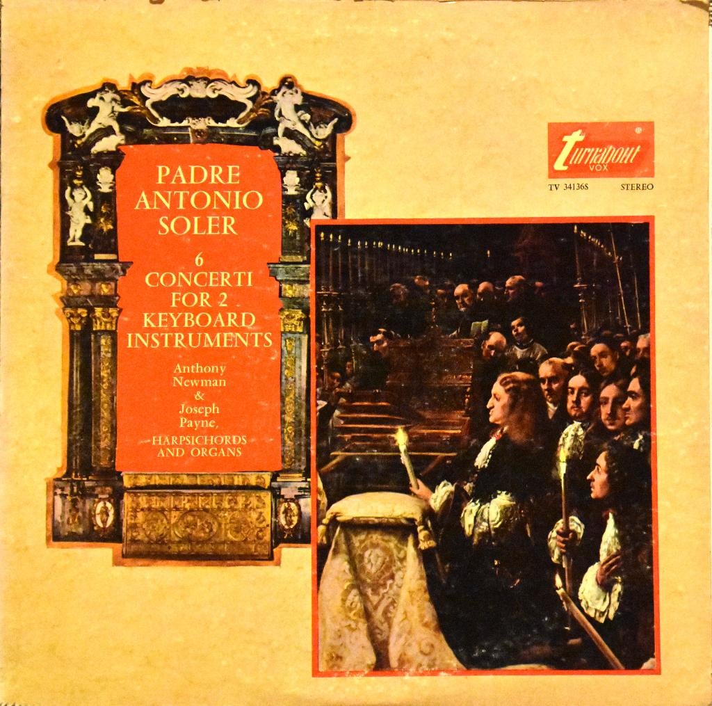 Padre Antonio Soler werken voor orgel en clavecimbel., Gebruikt, Overige typen, Ophalen of Verzenden, 12 inch