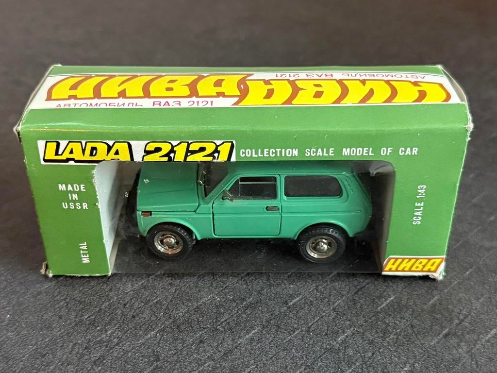 NOVOEXPORT Lada Niva 1:43 in OVP, Ophalen of Verzenden, Nieuw, Auto, Overige merken