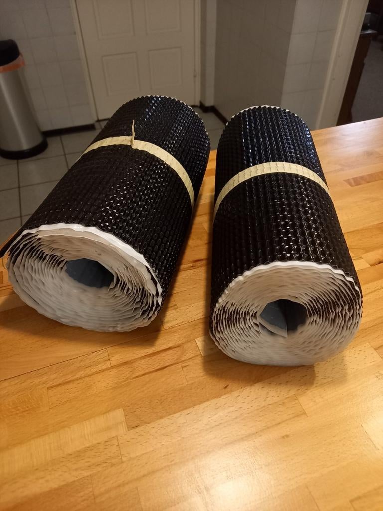 Ubiflex loodvervanger (aluminium/rubber klevend), Overige materialen, Zwart, Overige typen, Nieuw