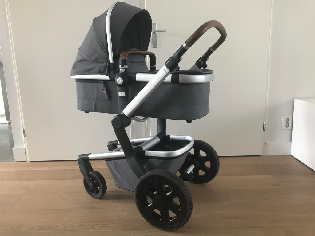 Joolz Day 2 Hippo Grey Compleet + Reistas en meer, Gebruikt, Verstelbare duwstang, Combiwagen, Ophalen