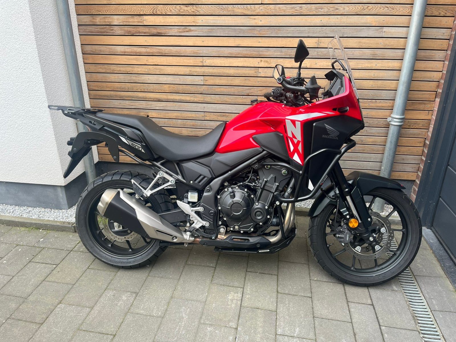 Honda NX500, 2024, 6750 km, 35 kW, veel opties, Motoren, Motoren | Honda, 2 cilinders, Particulier, Minimaal motorrijbewijs A2