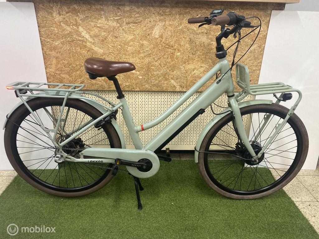 LEKKER JORDAAN 2023 ELEKTRISCHE TRANSPORT FIETS 46 CM 500WH, LEKKER, 47 tot 51 cm, LEKKER, LEKKER