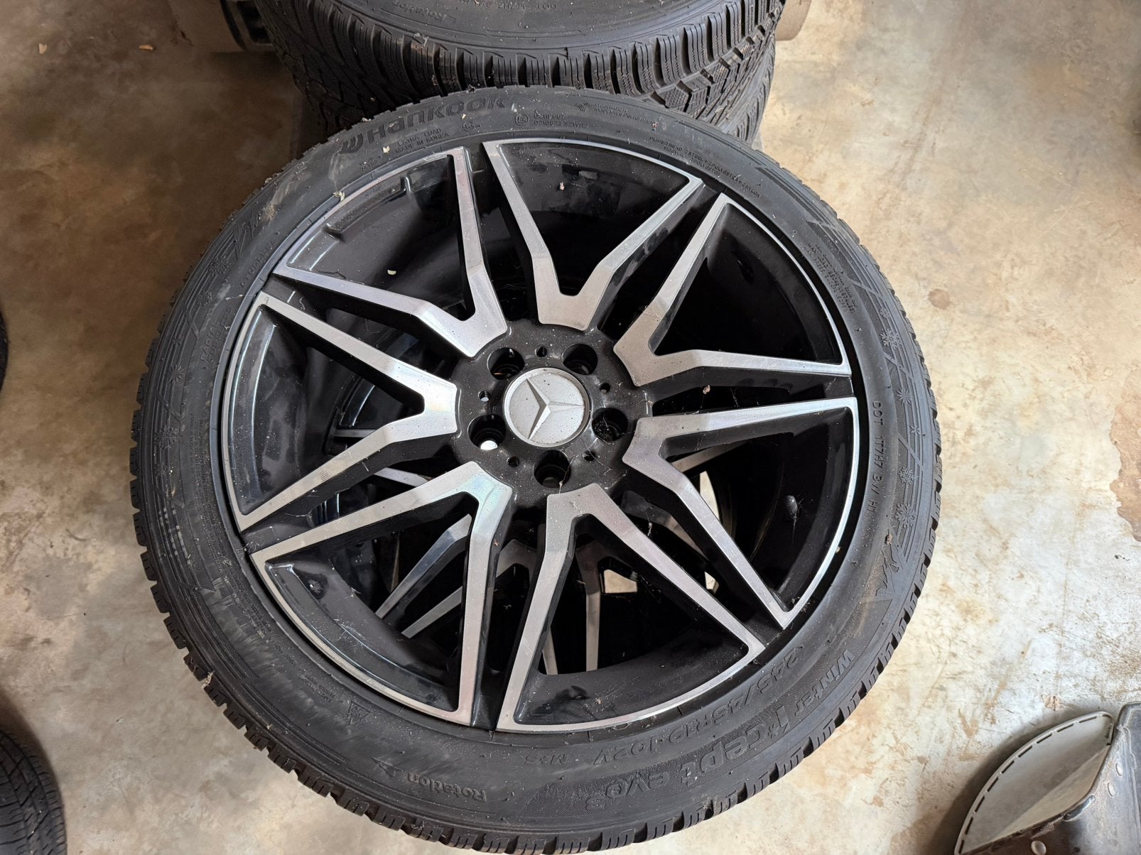19 inch mercedes velgen, 19 inch, Bestelwagen, Velg(en), Winterbanden