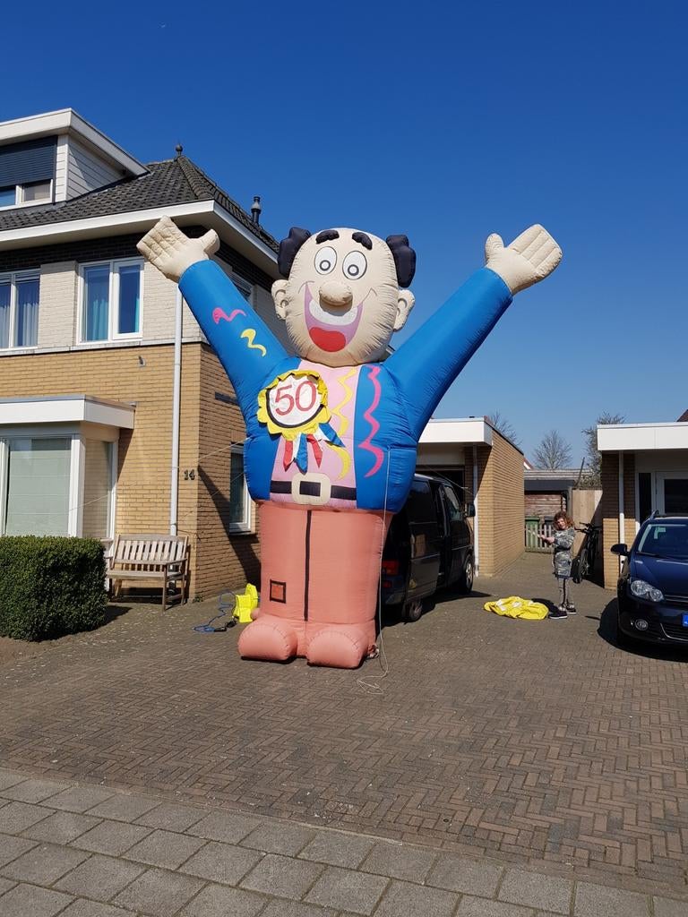 Te koop oude opblaas Abraham, Ophalen, Gebruikt, Abraham of Sarah