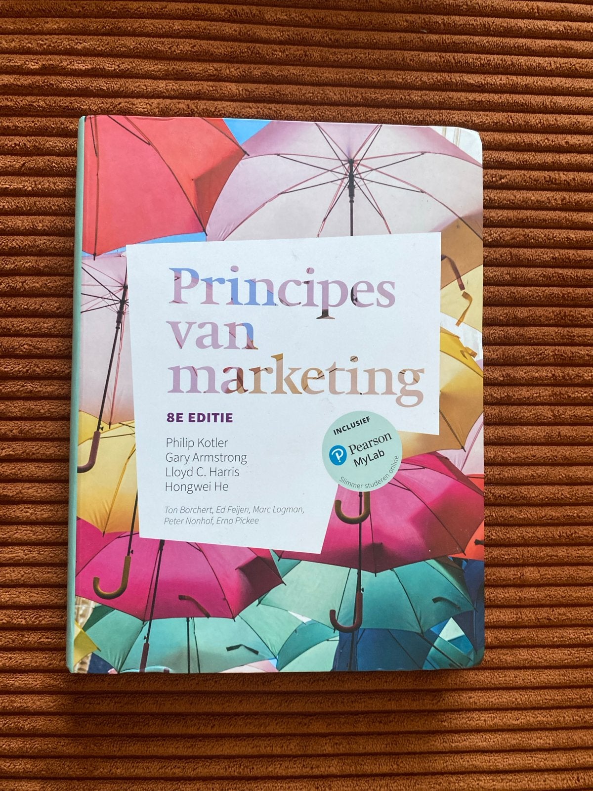 Principes van marketing - 8e editie, Boeken, Ophalen of Verzenden, Gamma, Zo goed als nieuw, HBO