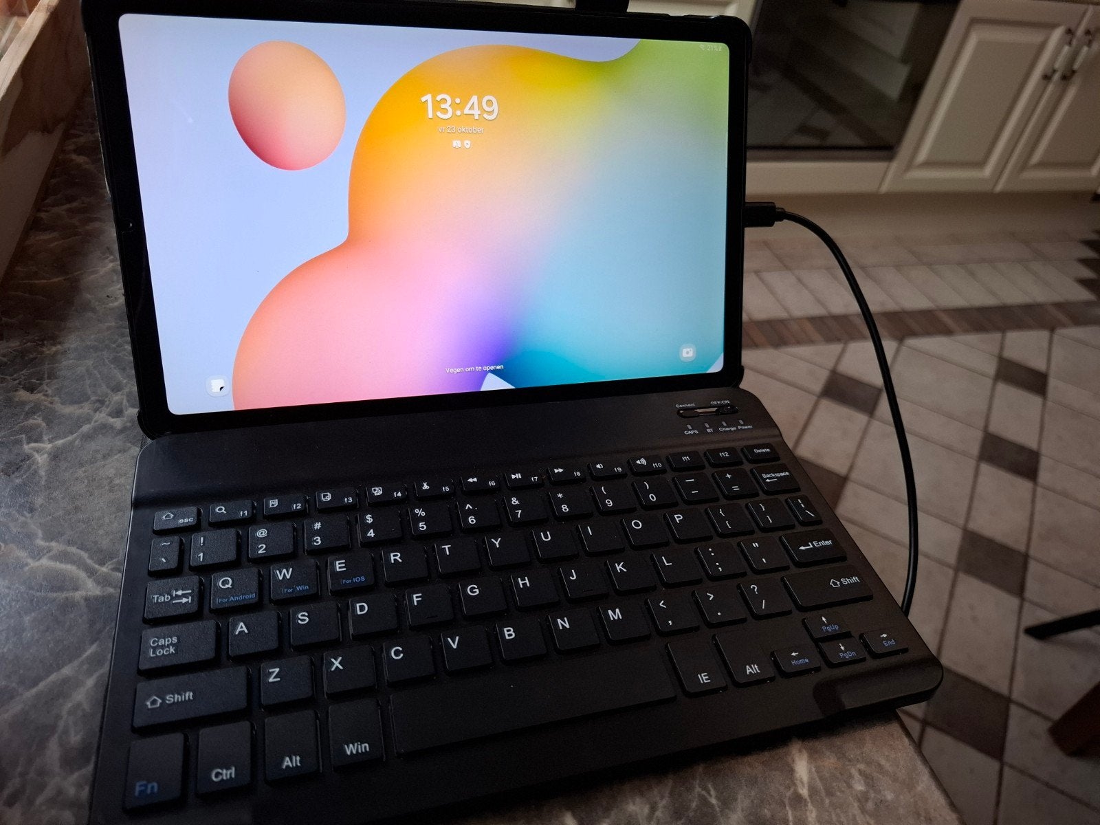 Samsung GalaxyTab S6 Lite 64GB,slecht enkele malen gebruikt, 10 inch, Usb-aansluiting, Ophalen of Verzenden, Zo goed als nieuw