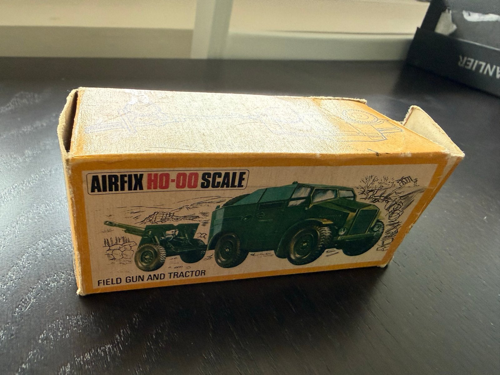 Airfix HO-OO Schaal Veldkanon en Tractor Modelbouwset, Gebruikt, 1:50 of kleiner, Overige typen, Ophalen of Verzenden