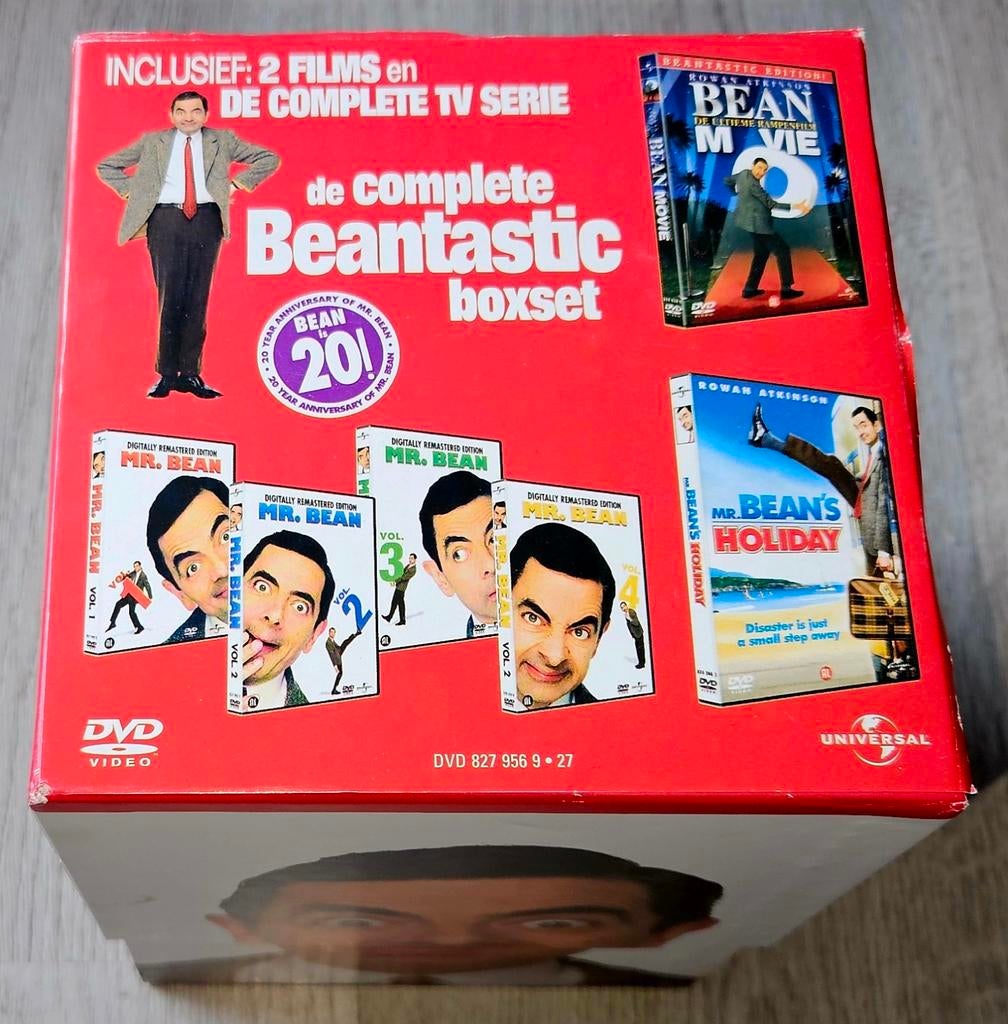 Mr. Bean: De Complete Beantastic Boxset DVD, Alle leeftijden, Boxset, Ophalen of Verzenden, Zo goed als nieuw