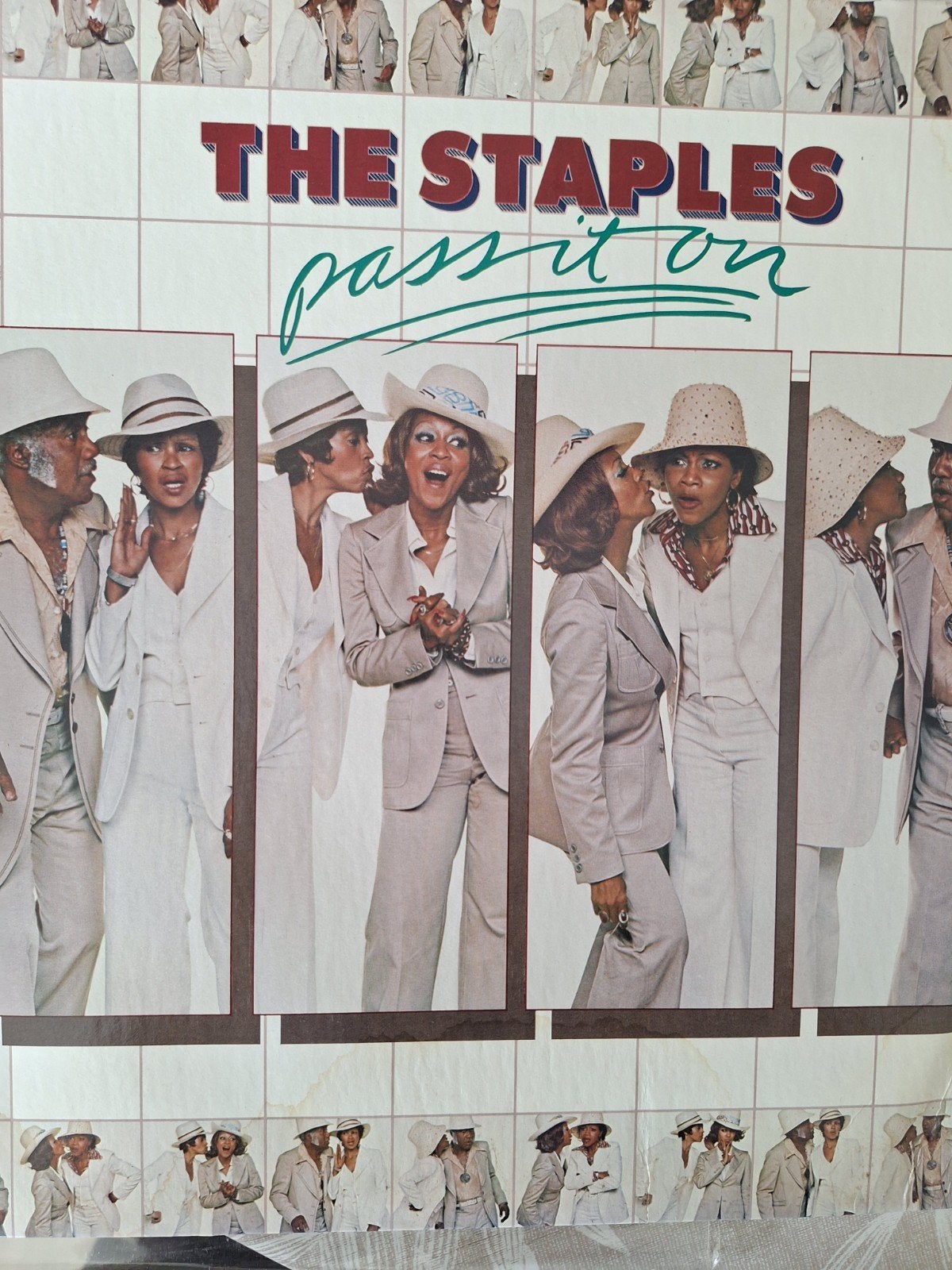 The Staples - Pass It On (LP, 1976), Gebruikt, Originele persing, Ophalen of Verzenden, 1970 - 1979