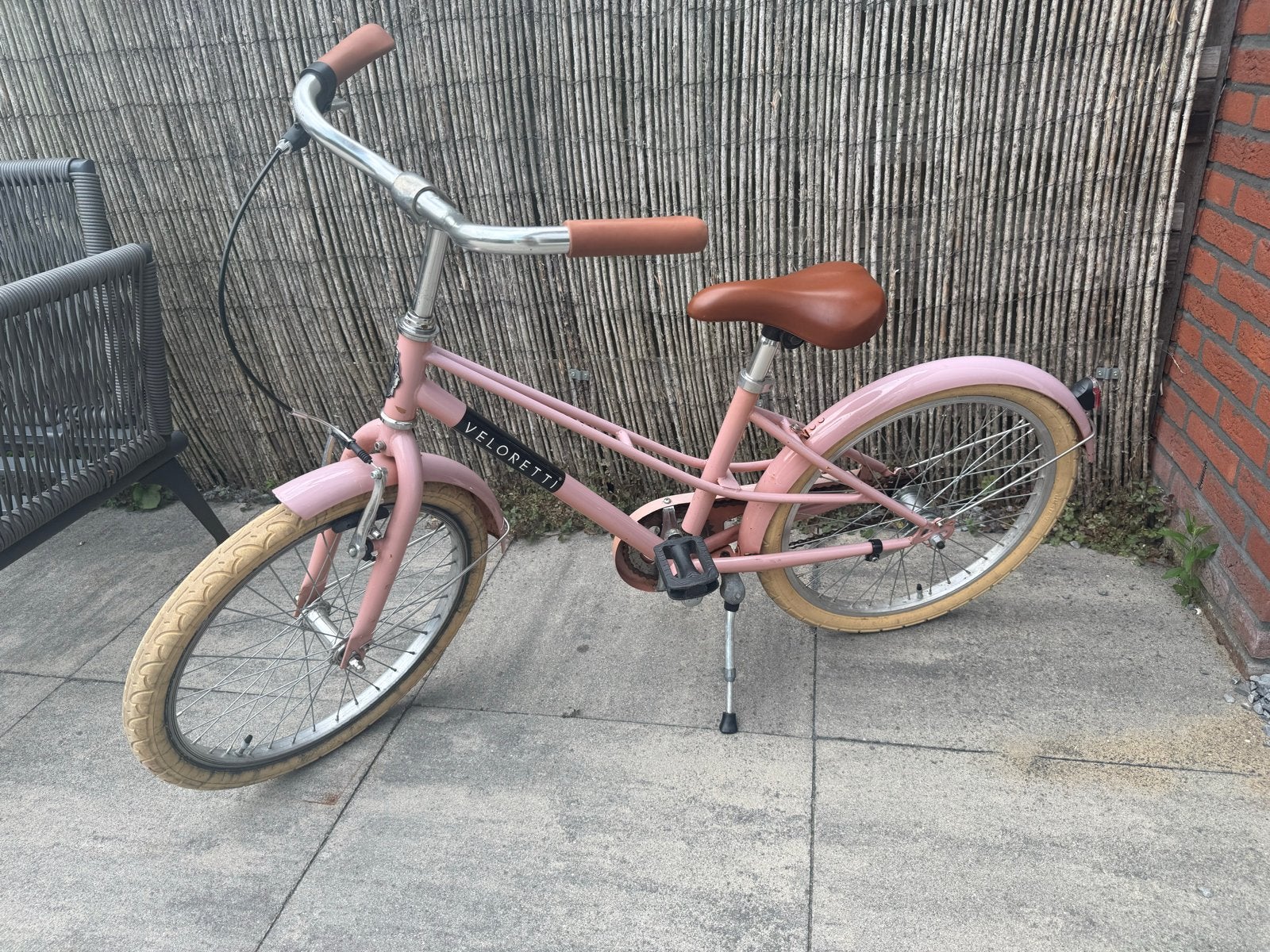 Veloretti junior fiets - roze - 20 inch, Ophalen of Verzenden, Gebruikt, Velgrem, 20 inch of meer