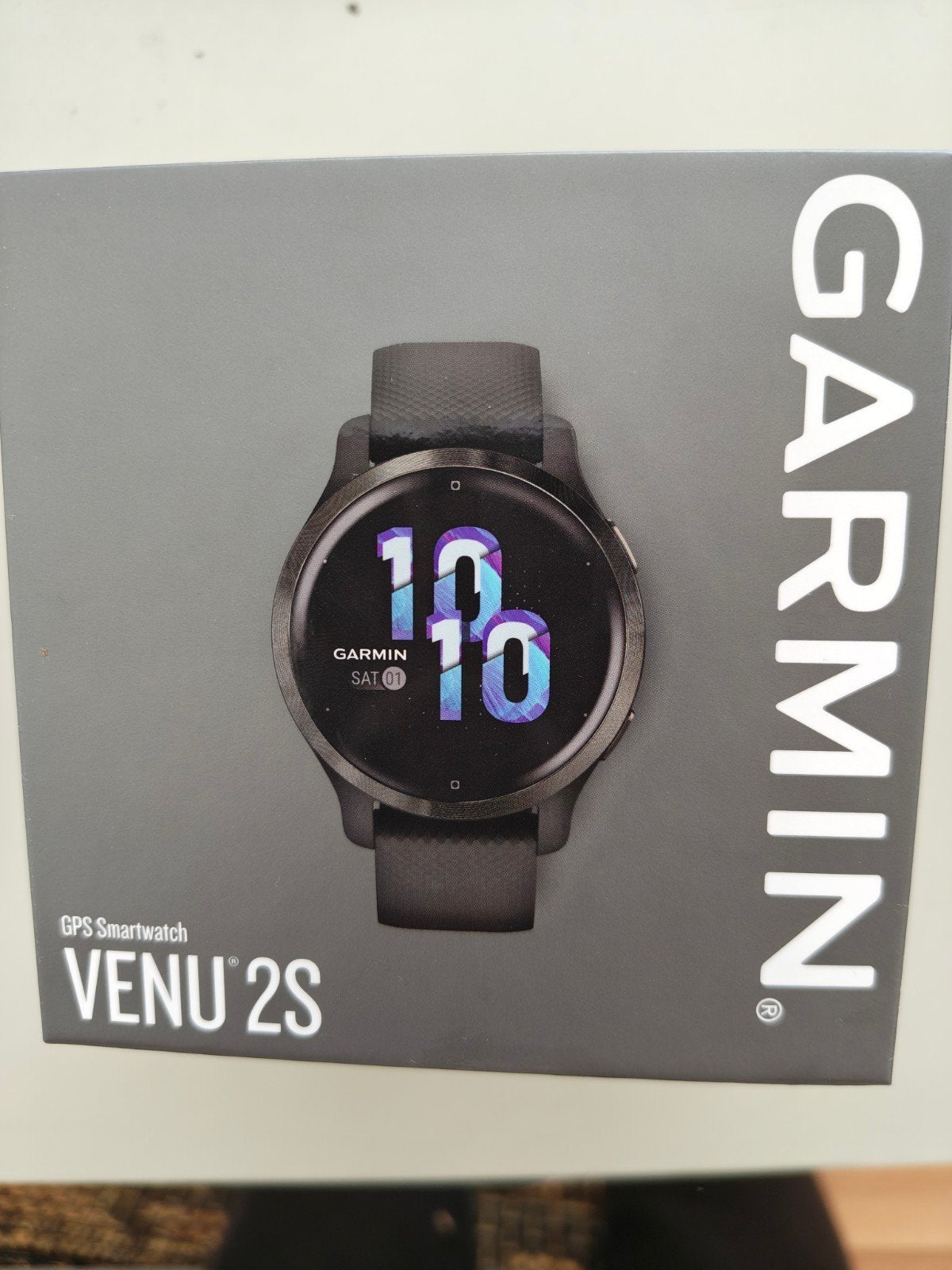 Garmin Venu 2S GPS Smartwatch - Zo goed als nieuw, Zwart, Garmin, Zo goed als nieuw, Waterdicht