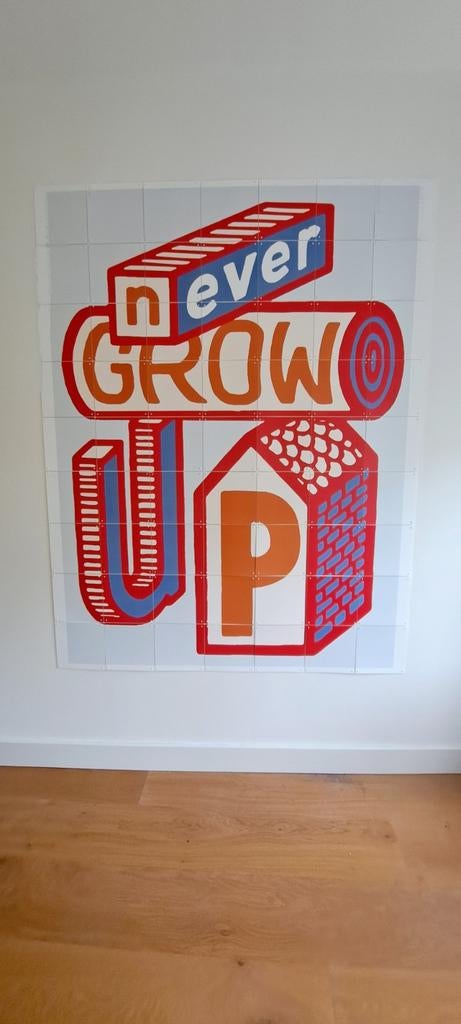 Grote IXXI wanddecoratie, Studio Boot 140  x 180cm, Ophalen of Verzenden, Zo goed als nieuw