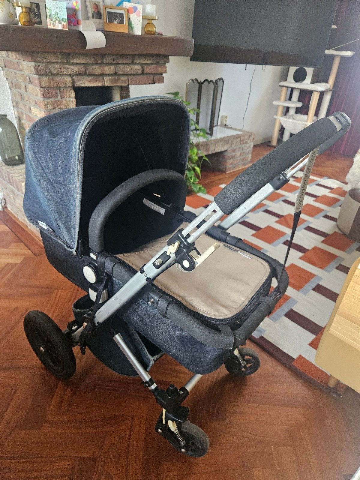 Bugaboo Cameleon Limited Edition Denim 007 Combiwagen, Ophalen, Gebruikt, Bugaboo, Combiwagen