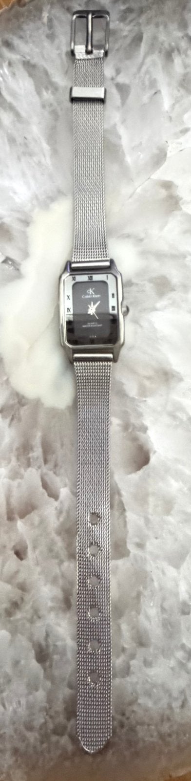 Calvin Klein Horloge, Verzenden, Zo goed als nieuw, Staal, Overige merken