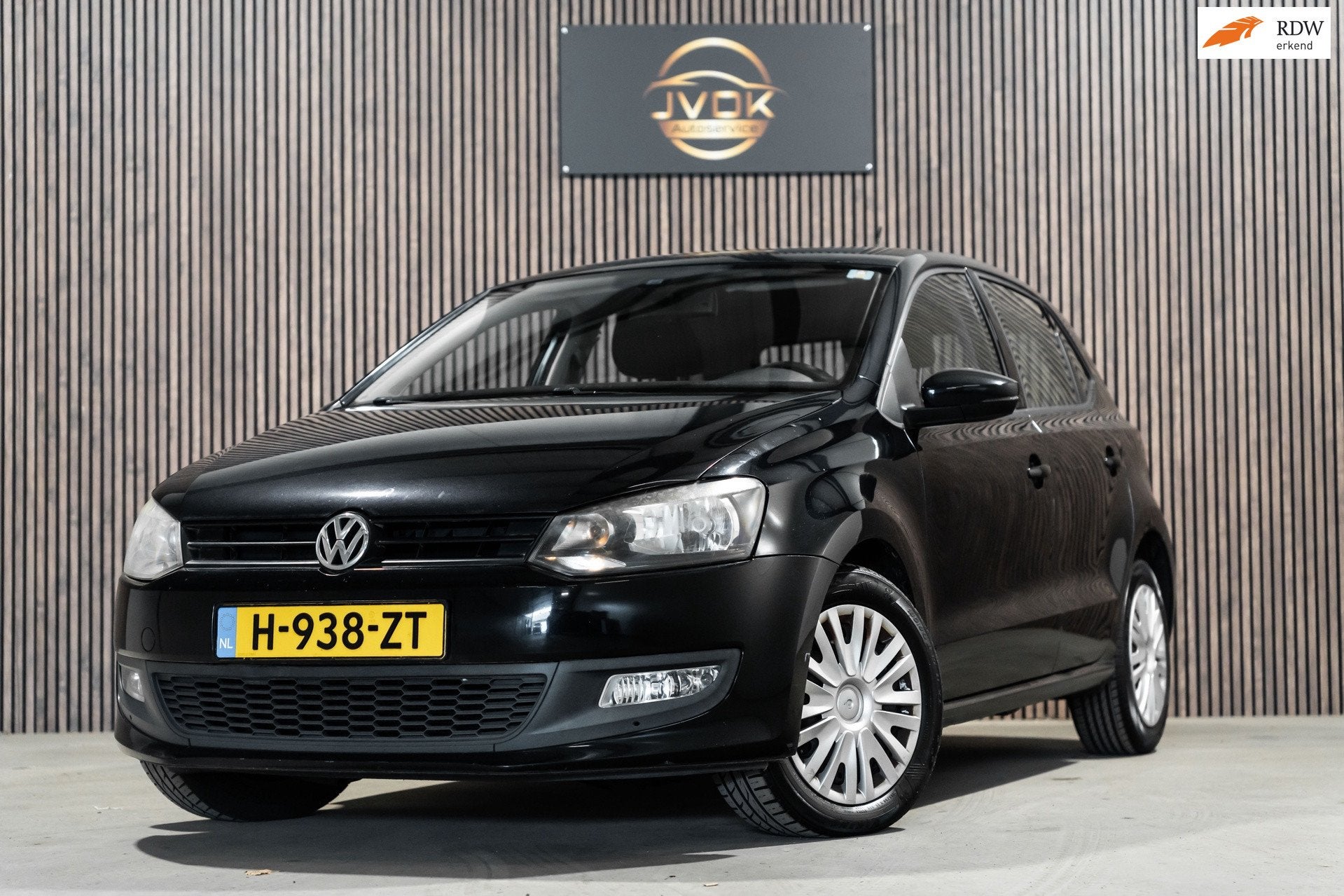 Volkswagen Polo 1.4 Highline Automaat | Cruise | Airco | PDC, Euro 5, Gebruikt, 4 cilinders, Zwart