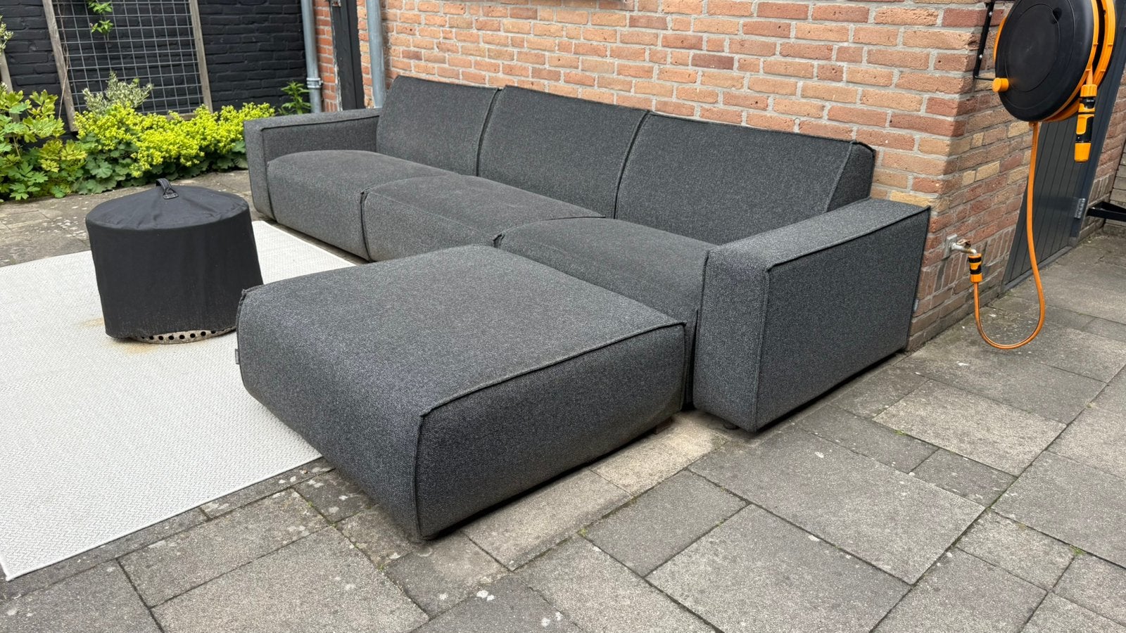 Bubalou Icon Loungeset 6-persoons – Deluxe Anthracite, Tuin en Terras, Ophalen, Gebruikt, Bank, Loungeset