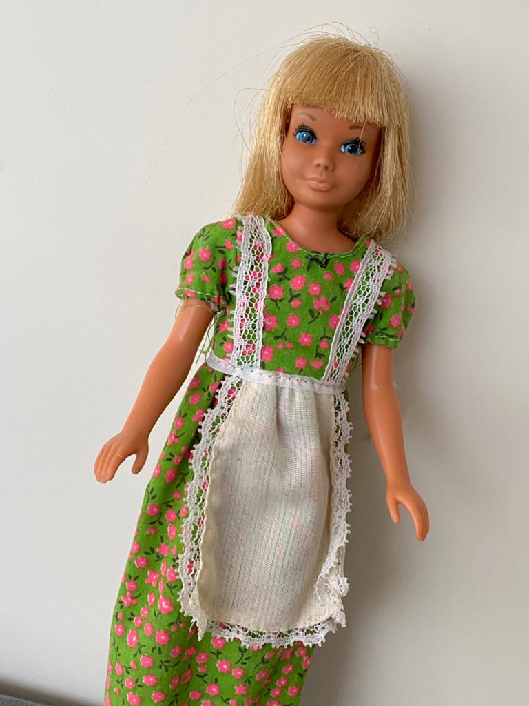 Vintage Barbie Skipper Malibu 70 s Mattel, Ophalen of Verzenden, Zo goed als nieuw, Pop