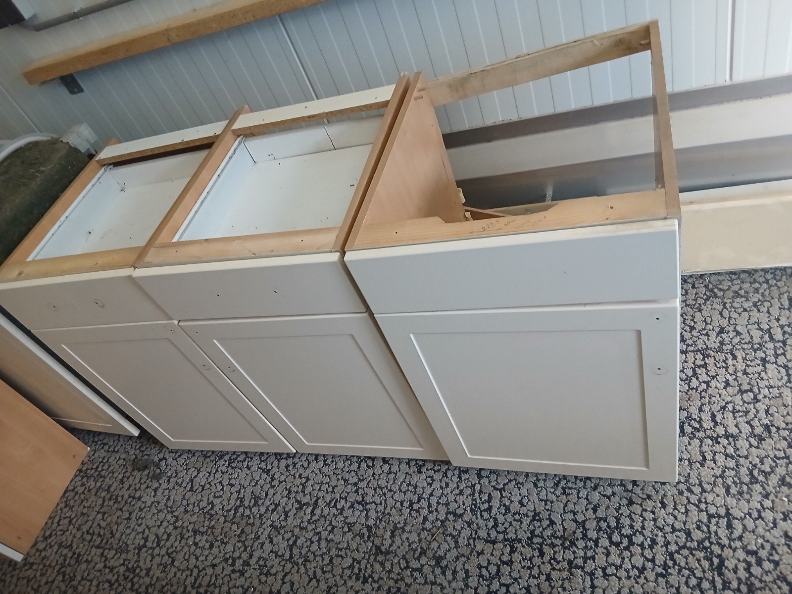 Keuken kastje met deur en handvat kastjes, Ophalen, Gebruikt, 50 tot 100 cm, Minder dan 100 cm