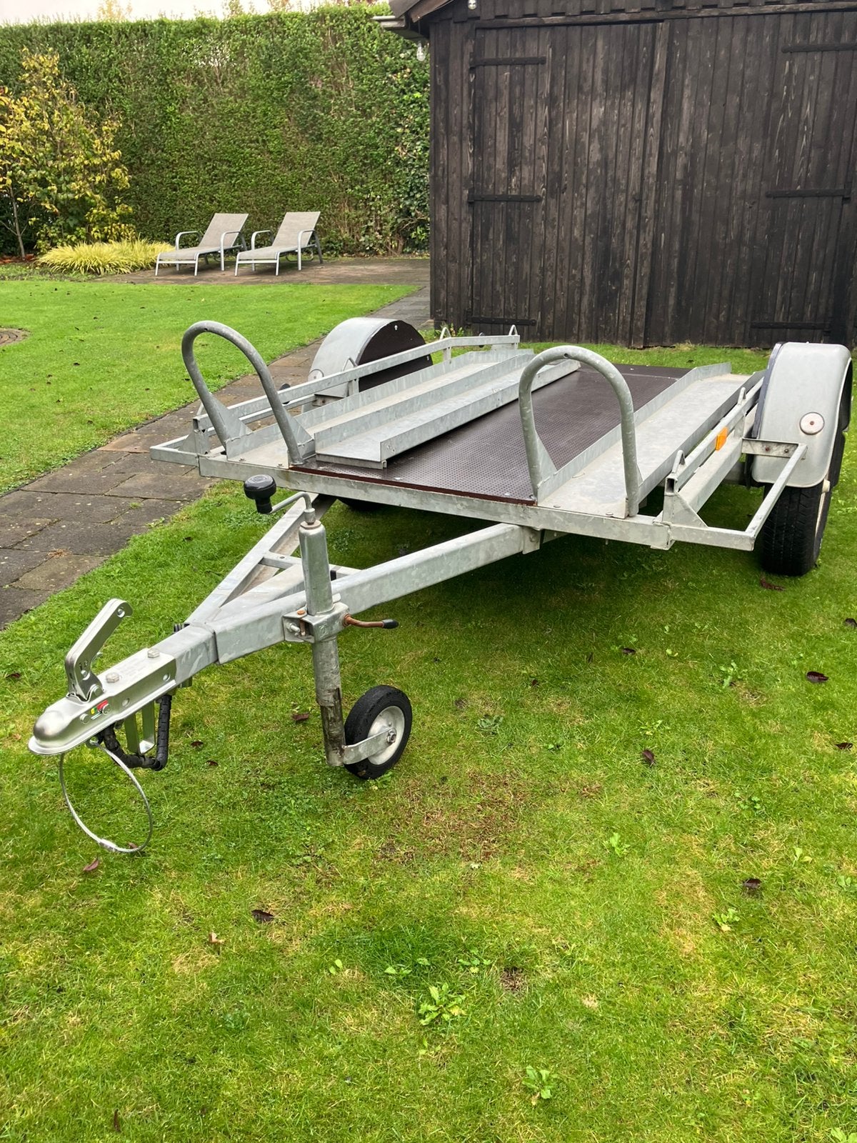 Fabrieks motor aanhanger!!!!, Ophalen, Zo goed als nieuw