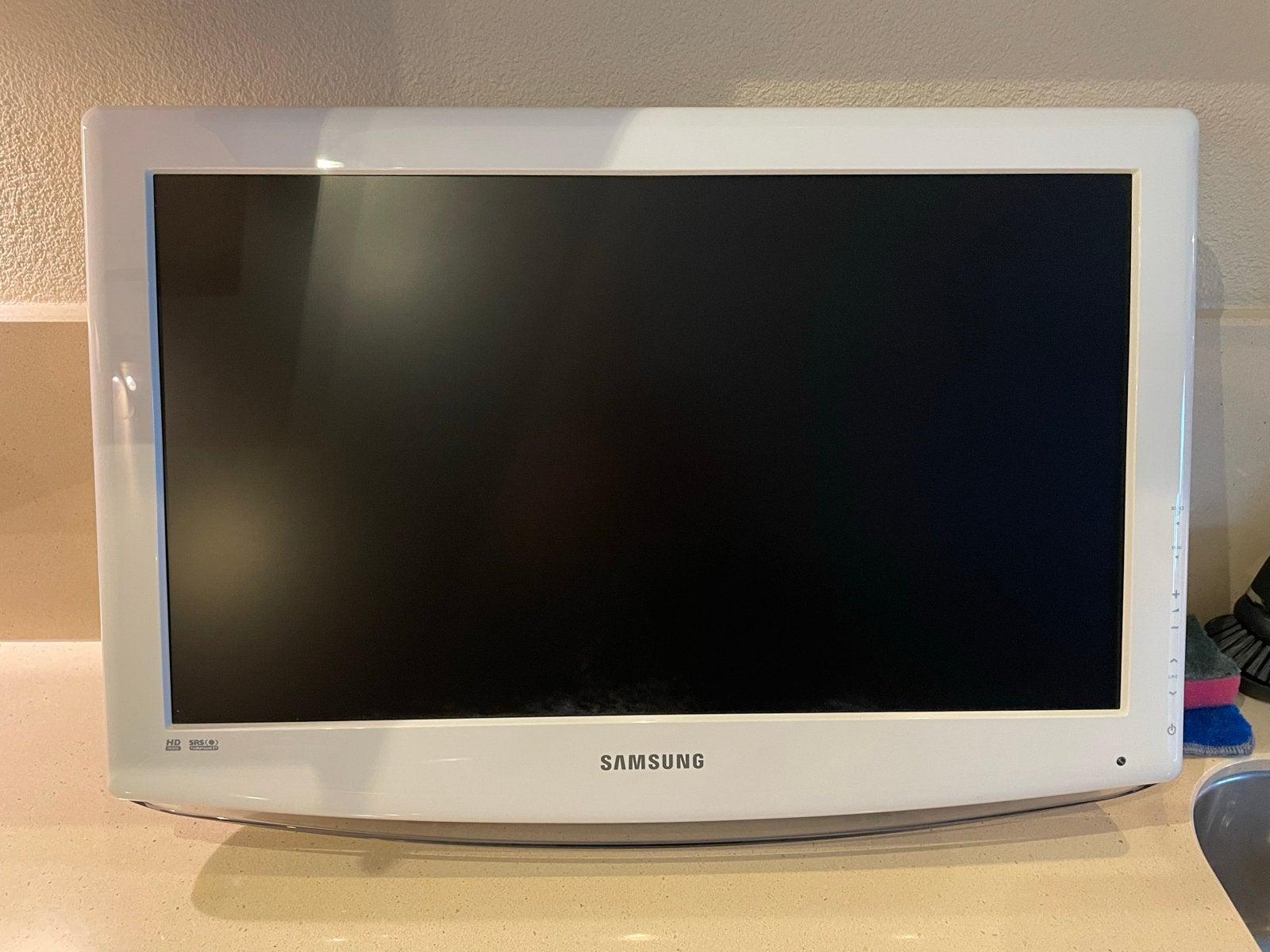 Samsung LE23R81W 23-inch LCD TV wit met muurbeugel, Ophalen, Gebruikt, Samsung, 40 tot 60 cm