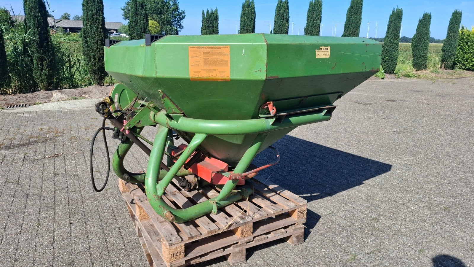 Amazone ZA-F 1004 R kunstmeststrooier, Ophalen, Akkerbouw, Gewasbescherming en Bemesting