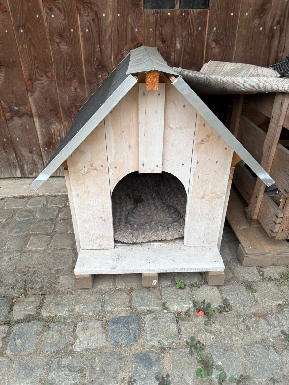 Hondenhok, Dieren en Toebehoren, Hondenhokken, Ophalen, 110 cm of meer, 100 cm of meer, Hondenhok