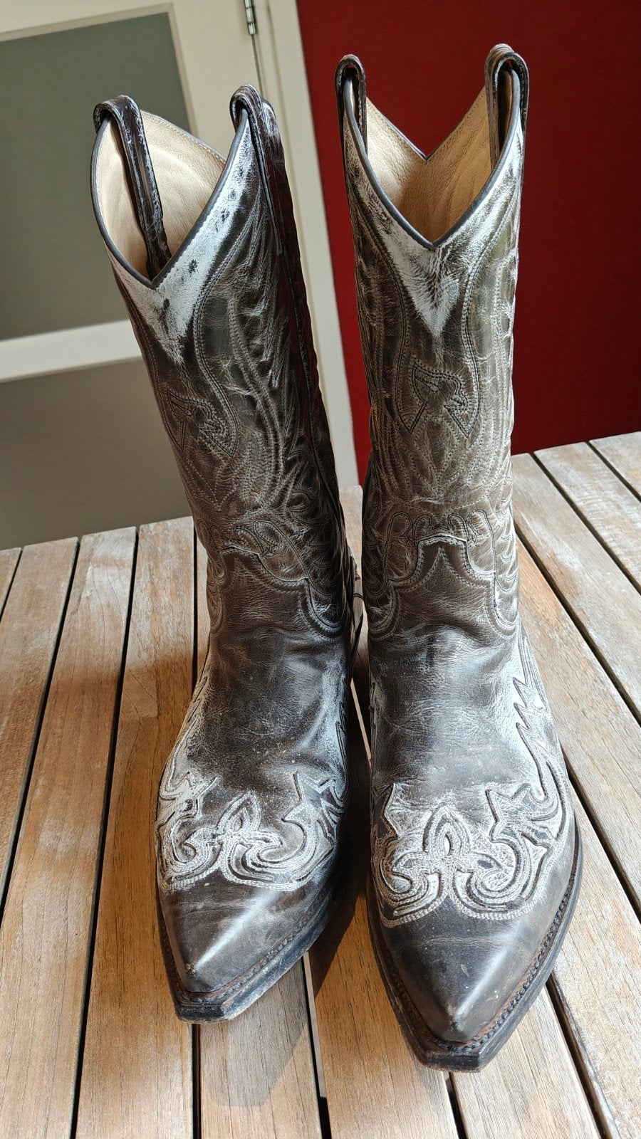 Sendra grijze Cowboylaarzen - Maat 46 - zgan, Kleding | Heren, Schoenen, Sendra, Overige kleuren, Boots, Ophalen of Verzenden