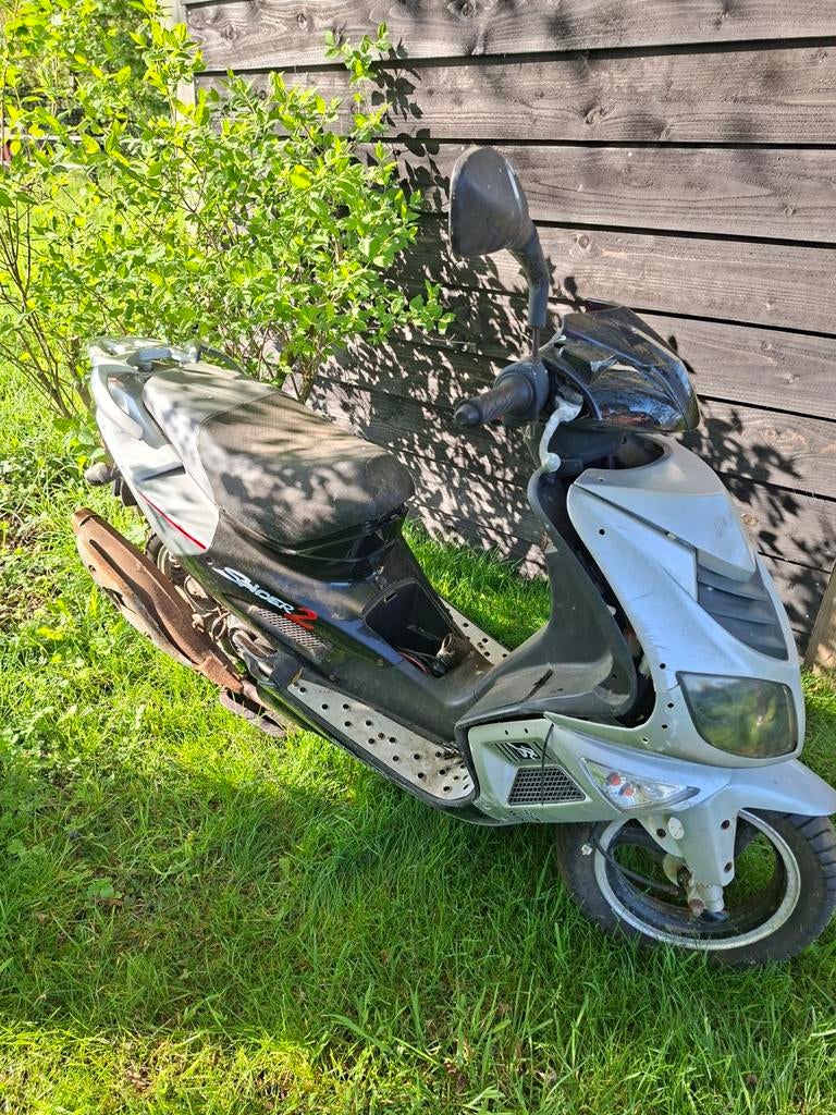 Baotian spider 2 scooter, loop of sloop, Ophalen, Gebruikt, Boatian, 50 cc