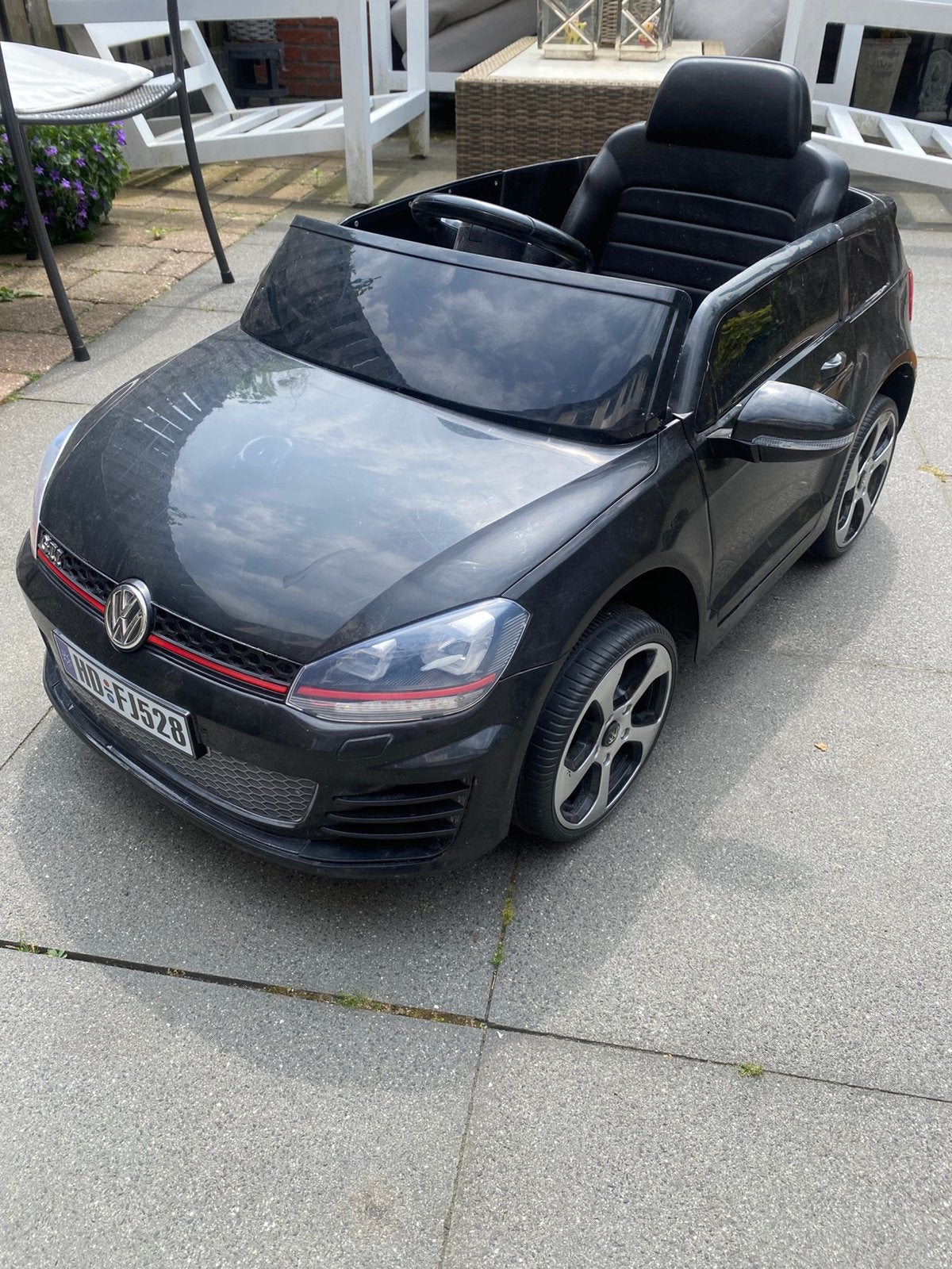 Electrische kinder auto  golf 7 Gti, Kinderen en Baby's, Ophalen of Verzenden, Zo goed als nieuw